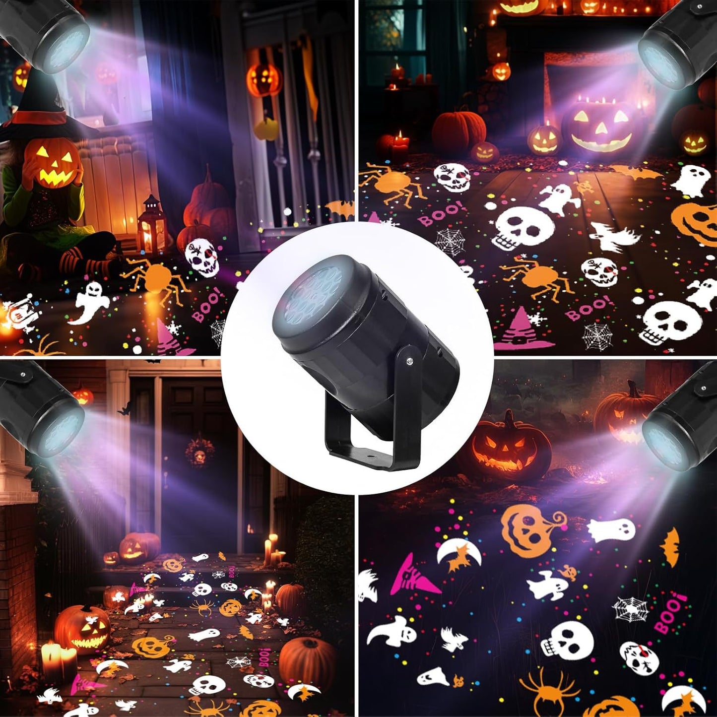 USB Halloween Party Projector Light
