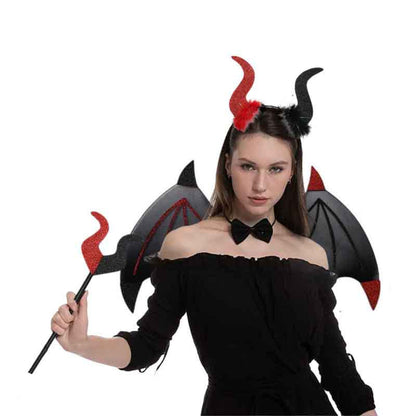 Halloween Devil Wings Costume Set