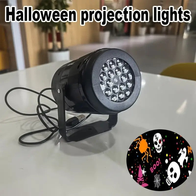 USB Halloween Party Projector Light