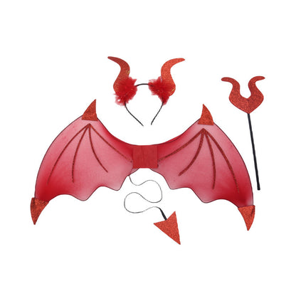 Halloween Devil Wings Costume Set