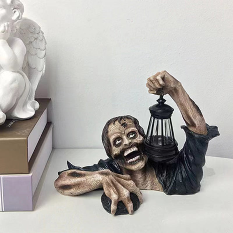 Zombie Halloween Lantern Decoration