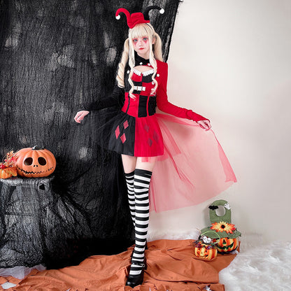 Halloween Clown Costume Set