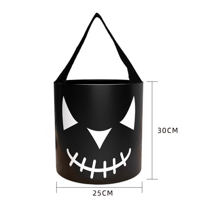 Glowing Pumpkin Halloween Candy Bag