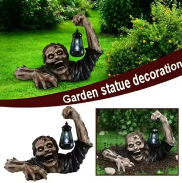 Zombie Halloween Lantern Decoration