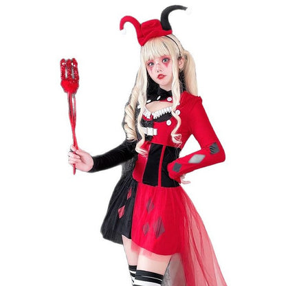 Halloween Clown Costume Set