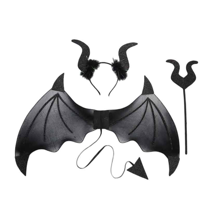 Halloween Devil Wings Costume Set