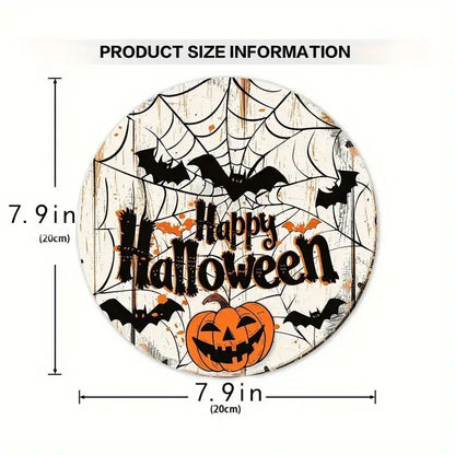 Halloween Wooden House Number Hanging Decor