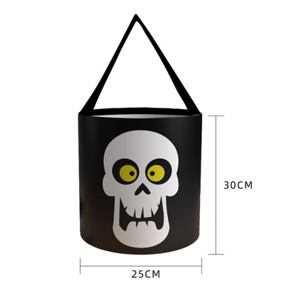 Glowing Pumpkin Halloween Candy Bag