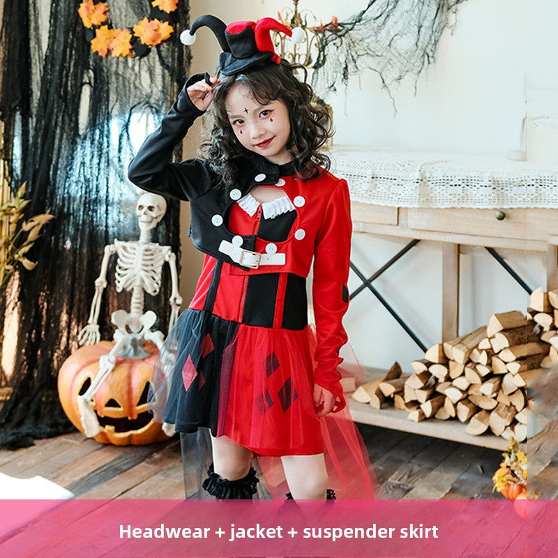 Halloween Clown Costume Set