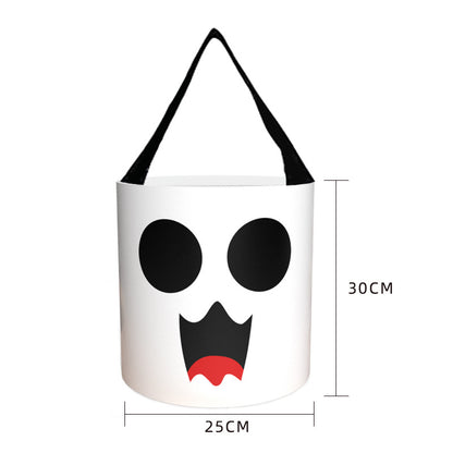 Glowing Pumpkin Halloween Candy Bag